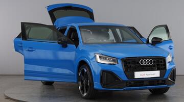2022 Audi TFSI CoD 35 Black Edition Euro 6 5-door (Blue) - Image: 9