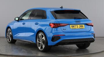 2023 Audi TFSI 35 Black Edition Sportback S Tronic Euro 6 5-door (Blue) - Image: 3