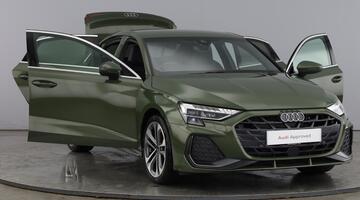 2025 Audi TFSI 30 S line S Tronic Euro 6 4-door (Green) - Image: 9