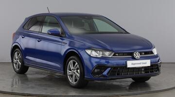 2025 Volkswagen 1.0 TSI R-Line DSG Euro 6 5-door (Blue) - Image: 1