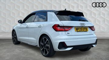 2025 Audi TFSI 35 Black Edition Sportback S Tronic Euro 6 5-door (White) - Image: 3