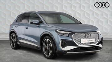 2022 Audi 40 S line Auto 5-door 82kWh (Blue) - Image: 1