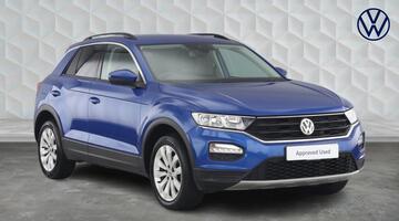2021 Volkswagen 1.0 TSI SE Euro 6 5-door (Blue) - Image: 1