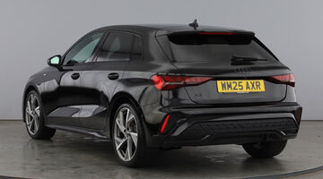 2025 Audi TFSI 35 Black Edition Sportback S Tronic Euro 6 5-door (Black) - Image: 3