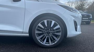 2023 Ford 1.0T EcoBoost MHEV Titanium X Euro 6 5-door (White) - Image: 5