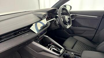 2025 Audi 2.0 TFSI Black Edition Sportback S Tronic quattro Euro 6 5-door (Grey) - Image: 2
