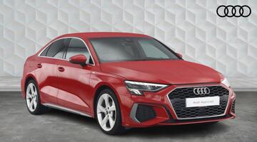 2022 Audi 1.0 TFSI 30 S line S Tronic Euro 6 4-door (Red) - Image: 1