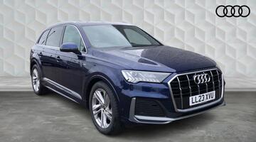 2023 Audi 3.0 TDI V6 50 Black Edition Tiptronic quattro Euro 6 5-door (Blue) - Image: 1