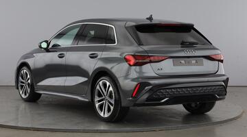 2025 Audi TFSI S line Sportback S Tronic Euro 6 5-door (Grey) - Image: 3