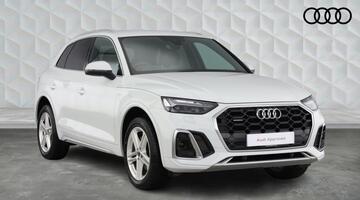 2021 Audi 2.0 TDI 40 S line S Tronic quattro Euro 6 5-door (White) - Image: 1