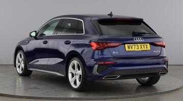 2023 Audi 1.0 TFSI 30 S line Sportback Euro 6 5-door (Blue) - Image: 3