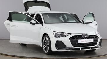 2025 Audi TFSI 30 S line Sportback S Tronic Euro 6 5-door (White) - Image: 9
