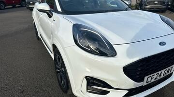 2024 Ford 1.0T EcoBoost MHEV ST-Line DCT Euro 6 5-door (White) - Image: 12