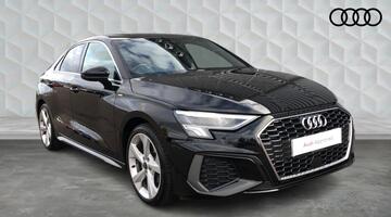 2023 Audi 1.0 TFSI 30 S line Euro 6 4-door (Black) - Image: 1