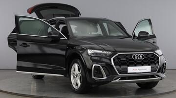 2022 Audi 2.0 TDI 40 S line S Tronic quattro Euro 6 5-door (Black) - Image: 9