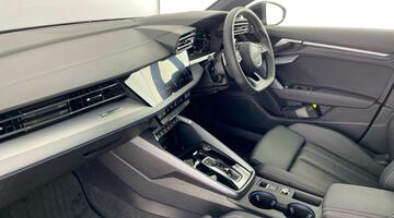 2025 Audi TFSI 30 S line S Tronic Euro 6 4-door (Black) - Image: 2