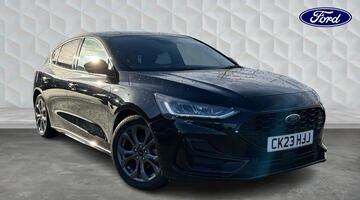 2023 Ford 1.0T EcoBoost ST-Line X Euro 6 5-door (Black) - Image: 1