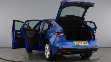 2024 Škoda 82kWh 85 Coupe Auto 5-door (DC135kW) (Blue) - Image: 11