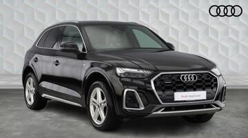 2022 Audi 2.0 TDI 40 S line S Tronic quattro Euro 6 5-door (Black) - Image: 1