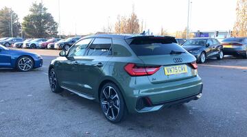 2025 Audi TFSI 35 Black Edition Sportback S Tronic Euro 6 5-door (Green) - Image: 3