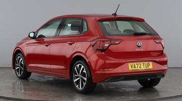 2022 Volkswagen 1.0 TSI Life DSG Euro 6 5-door (Red) - Image: 3