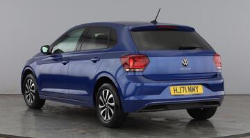 2021 Volkswagen 1.0 TSI Active Euro 6 5-door (Blue) - Image: 3