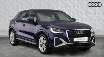 2021 Audi 1.0 TFSI 30 S line Euro 6 5-door (Blue) - Image: 1