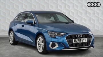 2020 Audi TFSI 35 Sport Sportback Euro 6 5-door (Blue) - Image: 1