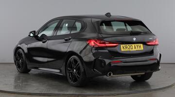 2020 BMW 118i M Sport DCT Euro 6 5-door (Black) - Image: 3
