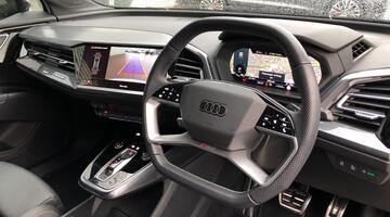 2024 Audi 45 Black Edition Sportback Auto quattro 5-door 82kWh (White) - Image: 6