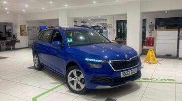 2022 Škoda 1.0 TSI SE Euro 6 5-door (Blue) - Image: 2