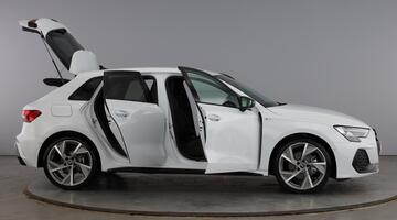 2025 Audi TFSI 35 Black Edition Sportback S Tronic Euro 6 5-door (White) - Image: 10