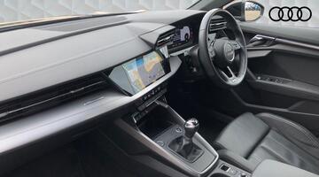 2023 Audi 1.0 TFSI 30 S line Euro 6 4-door (Black) - Image: 2