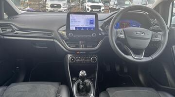 2023 Ford 1.0T EcoBoost MHEV Titanium X Euro 6 5-door (White) - Image: 8