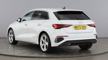 2022 Audi 1.0 TFSI 30 S line Sportback Euro 6 5-door (White) - Image: 3