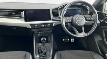 2023 Audi 1.0 TFSI 25 S line Sportback S Tronic Euro 6 5-door (White) - Image: 8