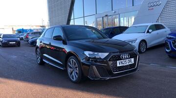 2025 Audi 1.0 TFSI 30 S line Sportback S Tronic Euro 6 5-door (Black) - Image: 1