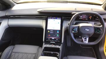 2025 Ford Extended Range 77kWh Premium Auto 5-door (Yellow) - Image: 8