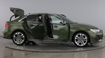 2025 Audi TFSI 30 S line S Tronic Euro 6 4-door (Green) - Image: 10