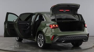 2025 Audi TFSI 30 S line S Tronic Euro 6 4-door (Green) - Image: 11