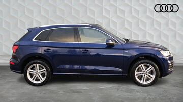 2020 Audi 2.0 TDI 40 S line S Tronic quattro Euro 6 5-door (Blue) - Image: 4