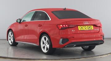 2022 Audi 1.0 TFSI 30 S line S Tronic Euro 6 4-door (Red) - Image: 3