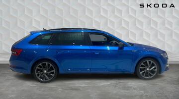 2024 Škoda 2.0 TSI SportLine Plus DSG Euro 6 5-door (Blue) - Image: 4