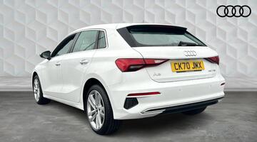 2020 Audi TFSI 35 Sport Sportback Euro 6 5-door (White) - Image: 3