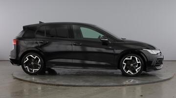 2025 Volkswagen TSI R-Line Euro 6 5-door (Black) - Image: 4
