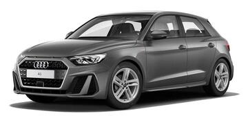 2025 Audi 1.0 TFSI 25 S line Sportback Euro 6 5-door (Grey) - Image: 1
