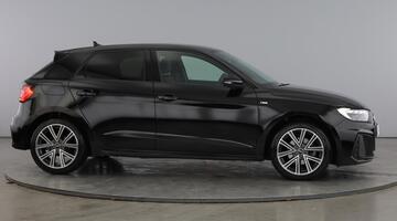 2025 Audi 1.0 TFSI 30 S line Sportback S Tronic Euro 6 5-door (Black) - Image: 4