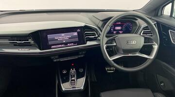 2025 Audi 45 S line Auto 5-door 82kWh (White) - Image: 8