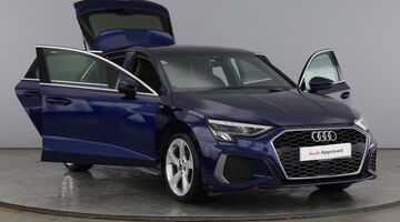 2021 Audi TFSI 35 S line Sportback S Tronic Euro 6 5-door (Blue) - Image: 9