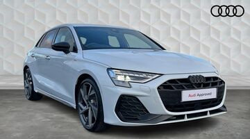 2025 Audi TFSI 35 Black Edition Sportback S Tronic Euro 6 5-door (White) - Image: 1
